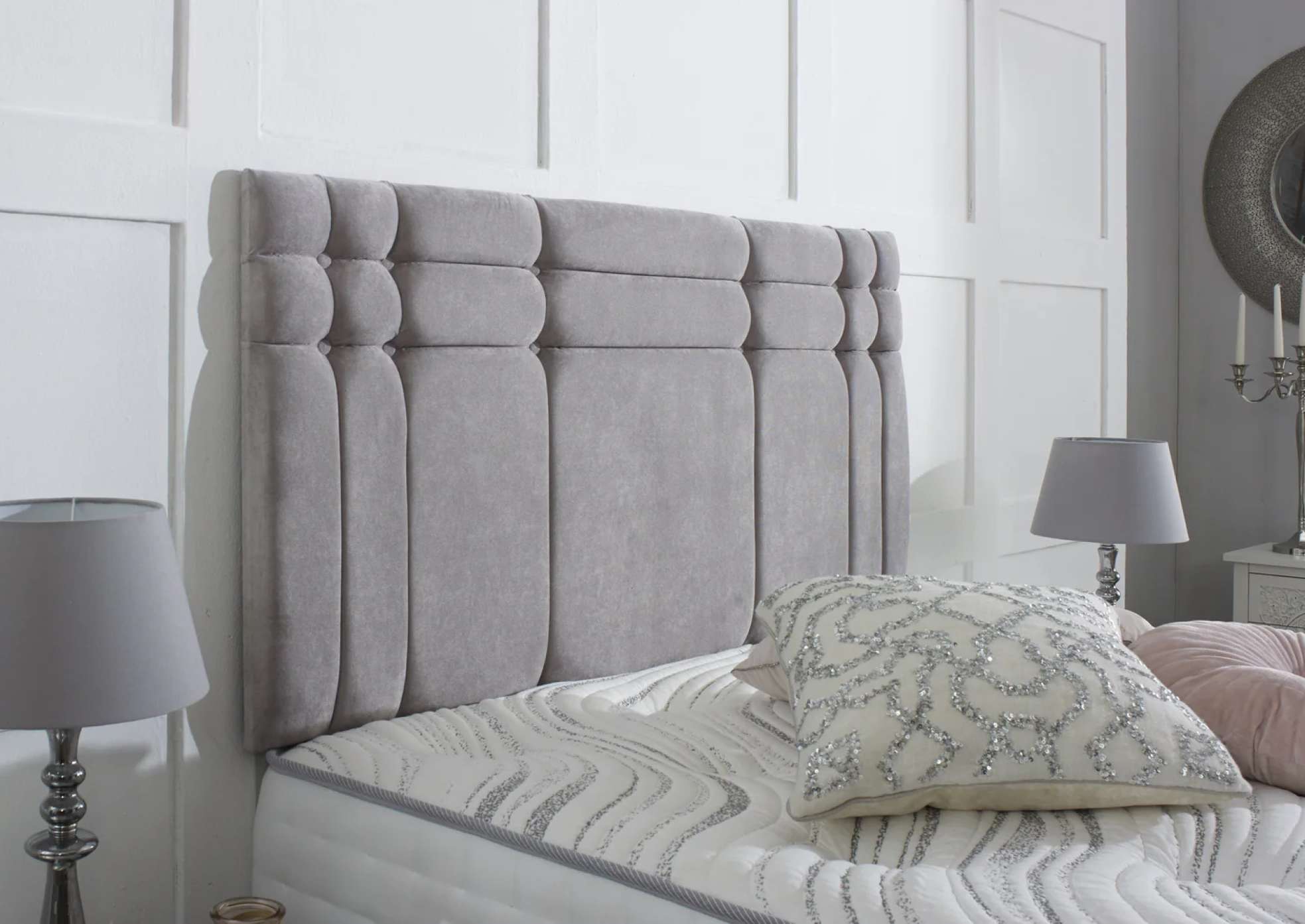 Canterbury Upholstered Button Headboard (Custom)2