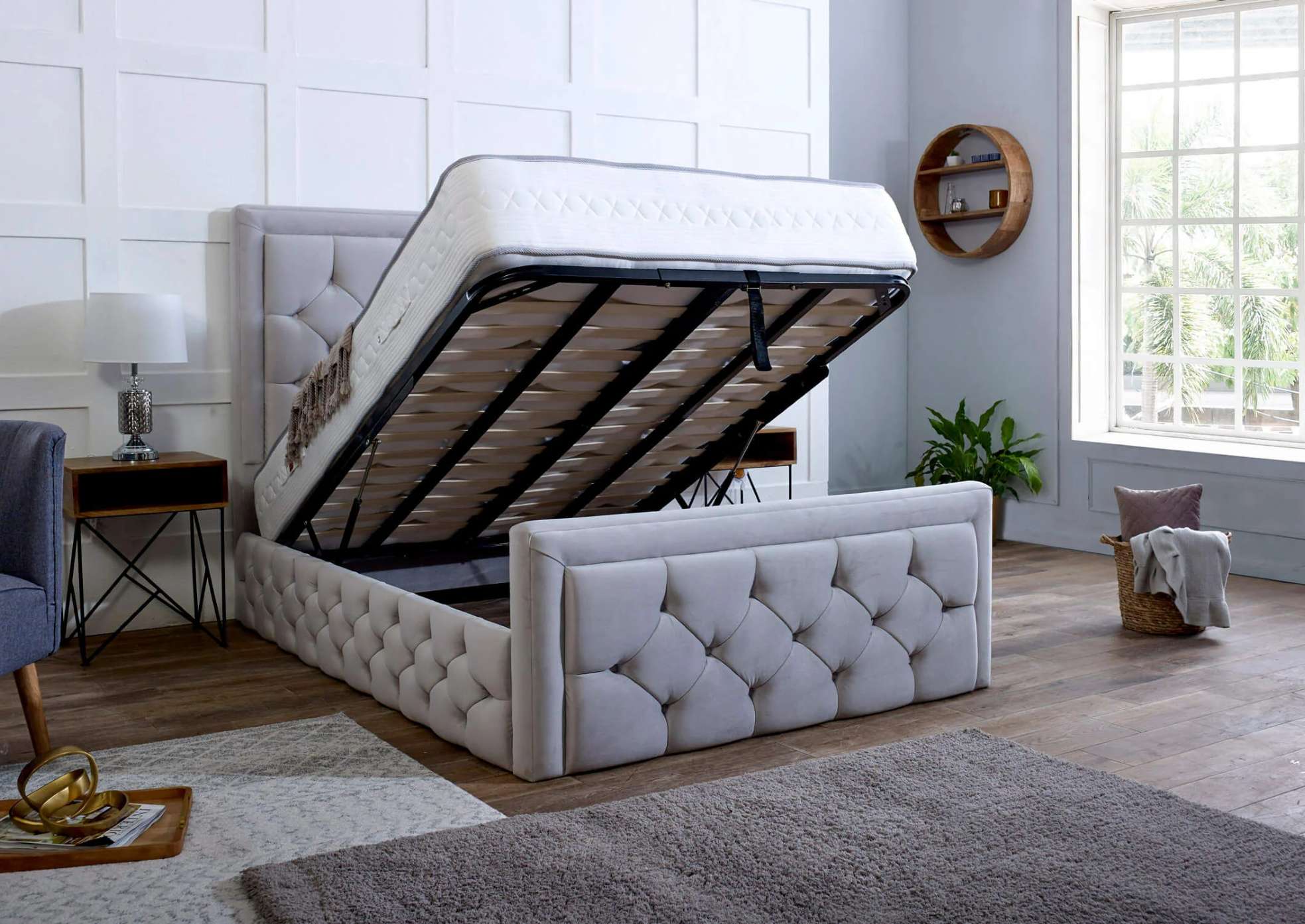 SLEEP Aliyah Ottoman Storage Bed Frame (Custom) (1)